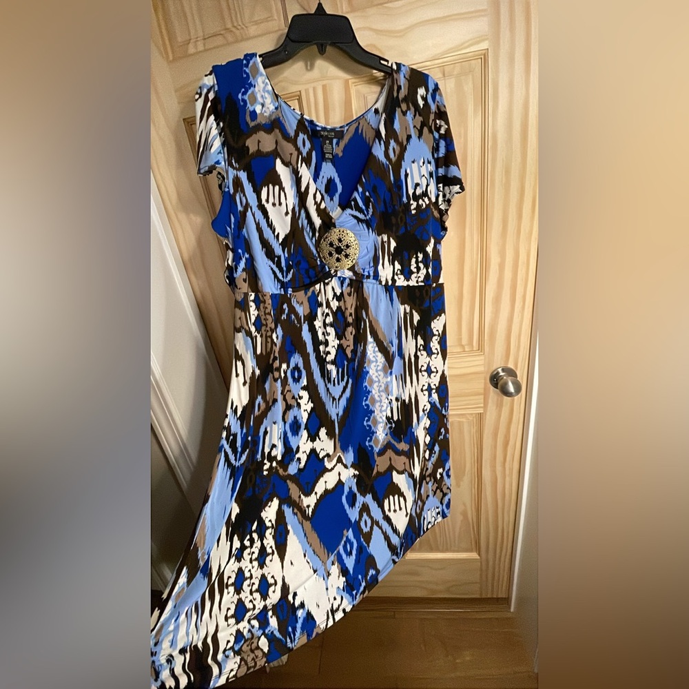 3X Style & Co Women's Plus Size Dress